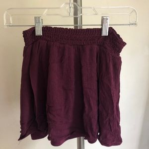 Maroon Pacsun Skirt